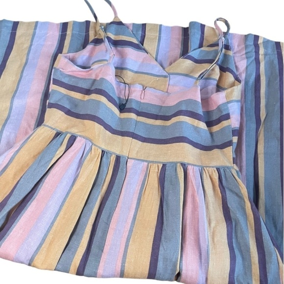 Gilli Button Front Fitted Bodice Dress D - Picture 2 of 8